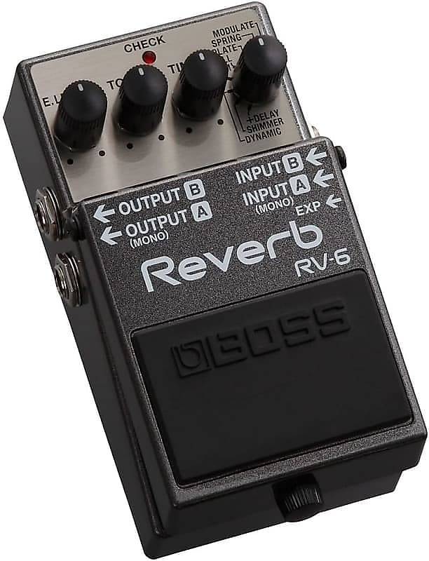 Boss RV-6 Digital Reverb Pedal image 1