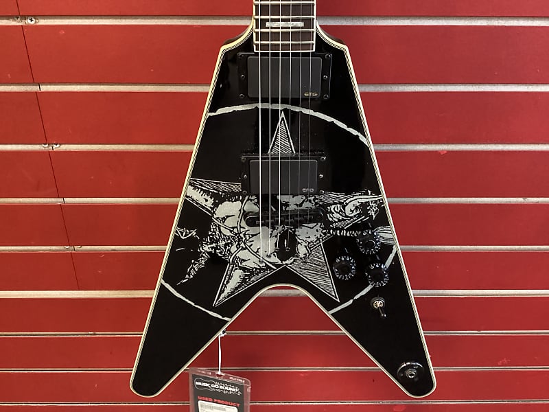 Dean Old Skull V Eric Peterson Signature Electric Guitar