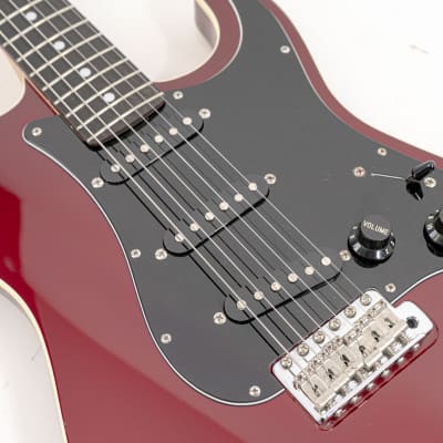 2015 MIJ Fender Aerodyne Stratocaster AST Candy Apple Red w/ Matching Headstock, Tremolo Arm, Gigbag image 3