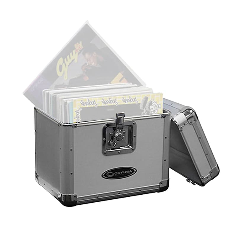 Odyssey KLP2BLK KROM Series Stackable Record/Utility Case For 70 12″ V