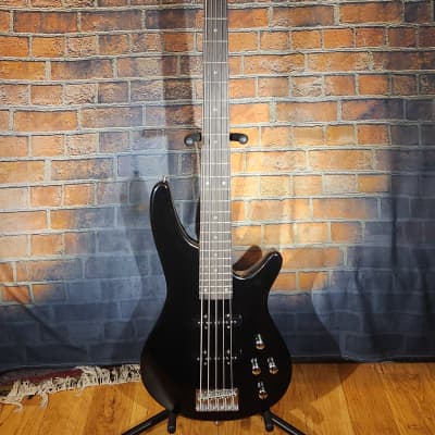 Glarry GIB 5-String Electric Bass Black Set Up for sale