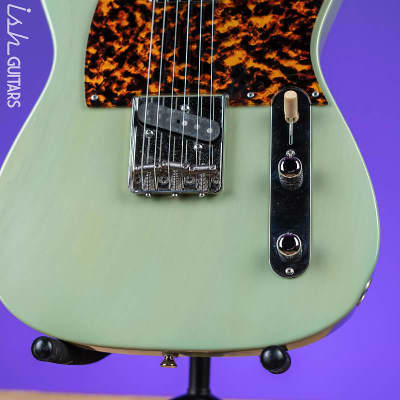 2011 DeTemple Guitars Spirit Series Tele Seafoam Green image 4
