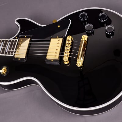 2023 Gibson Custom Shop Les Paul Custom Black Beauty ~NEW Unplayed~ Ebony with COA & OHSC 1959/59 Neck image 12