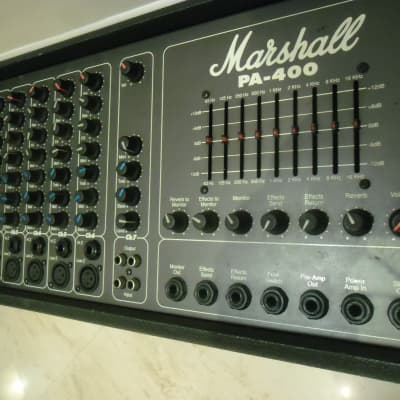 1995 Marshall PA-400 Mixer Amplifier Made in England image 1