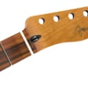 Fender Roasted Maple Telecaster neck 22 Jumbo Frets, Pau Ferro, Flat Oval Shape
