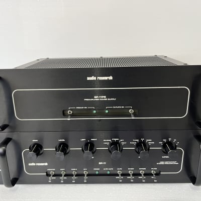 Audio Research SP11 & SP-11PS Tube Preamplifier- Black for sale