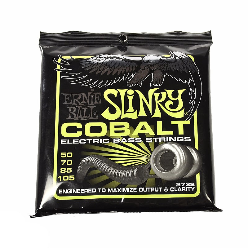 Ernie Ball 2732 Cobalt Regular Slinky Bass 50-105 image 1