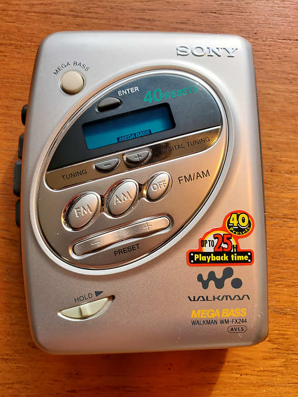 WALKMAN - 初代WALKMAN Vintage Sony Walkman WM-FX244 Cassette AM/FM Mega Bass