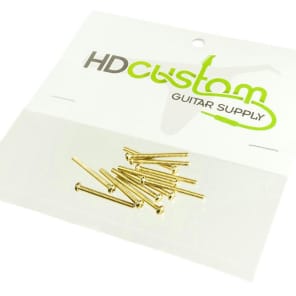 HDCustom HDSP029G-12 Humbucker Height Adjustment Screws (12-Pack)