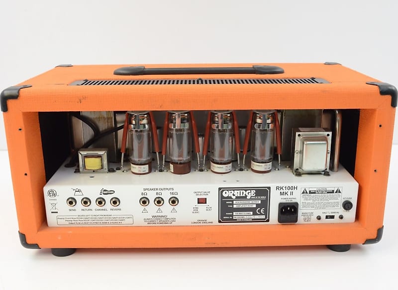 Orange Rockerverb 100 MK II 2-Channel 100-Watt Guitar Amp Head image 2