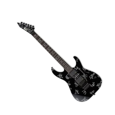 ESP LTD Kirk Hammett Signature Demonology - BlackESP LTD Kirk Hammett Signature Demonology (Black) image 5