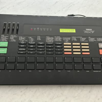 Yamaha RX7 Digital Rhythm Programmer 1987 - Black