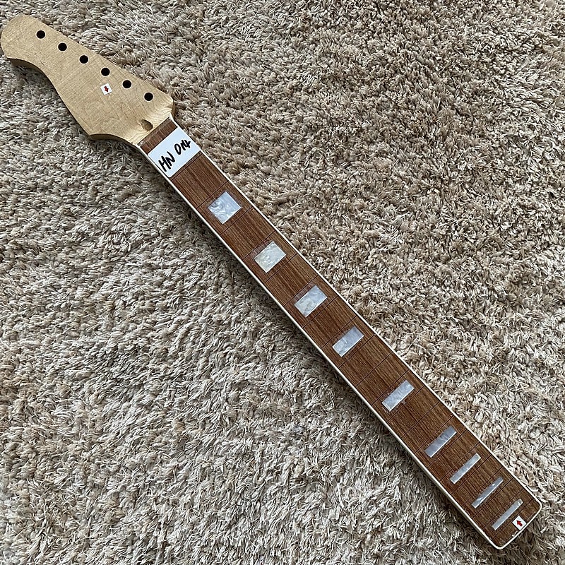 Guitar Maple Wood Strat Style Neck And 21 Frets Rosewood Reverb   Cawcxcj72csqg3gvykbp 