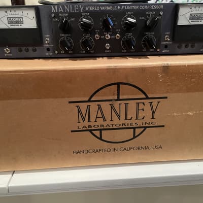 Manley Labs Stereo Variable Mu Limiter/Compressor - User