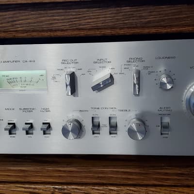 Yamaha CA-810 Stereo Integrated Amplifier hifi audiophile | Reverb