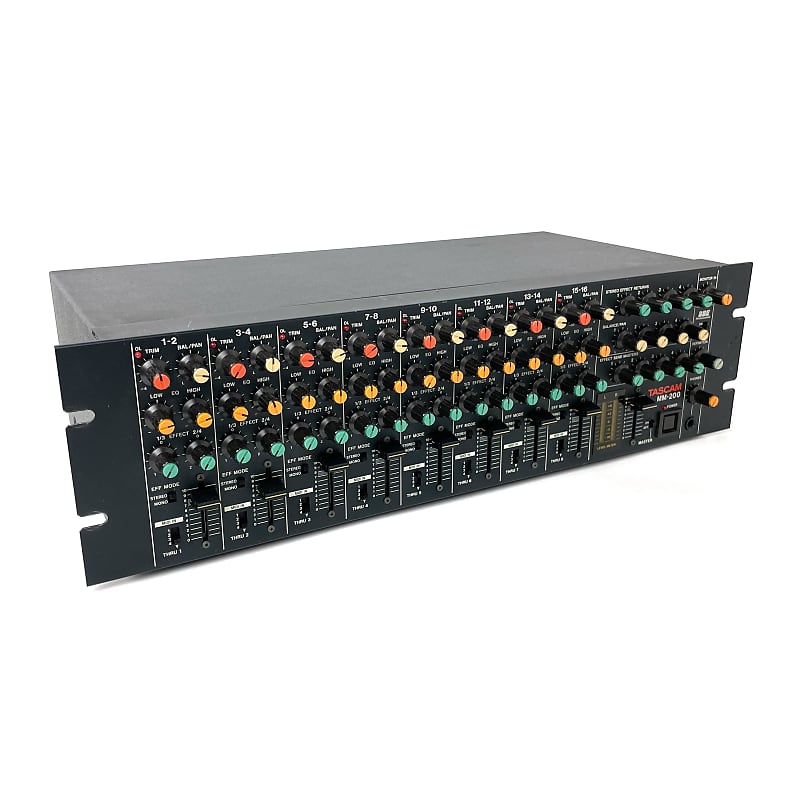 TASCAM タスカム MIDI パッチベイ ミキサー アナログ MM-200