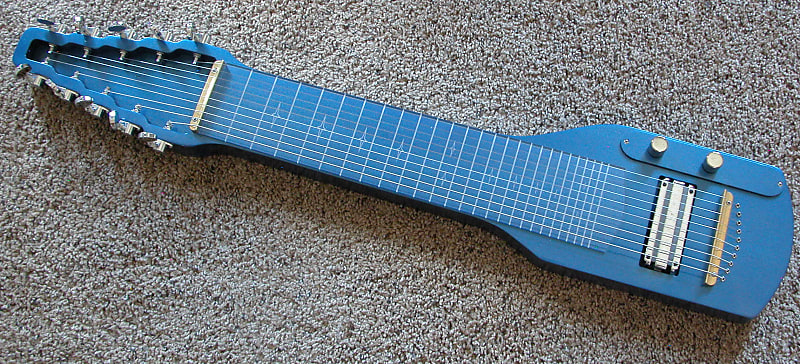 New S10  Slide Steel Lap Guitar 23 scale Alumitone PuP Ready to play out of the Box  GeorgeBoards™ 1 image 1