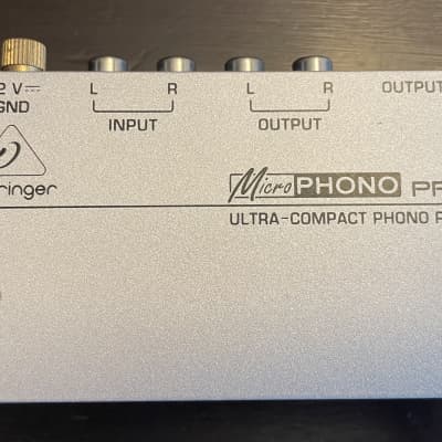 Behringer Microphono PP400 Phono Preamp | Reverb