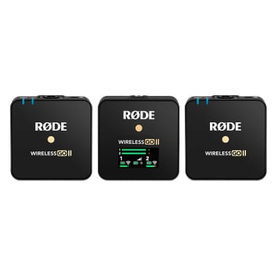 RODE	Wireless GO II Dual Compact Microphone System