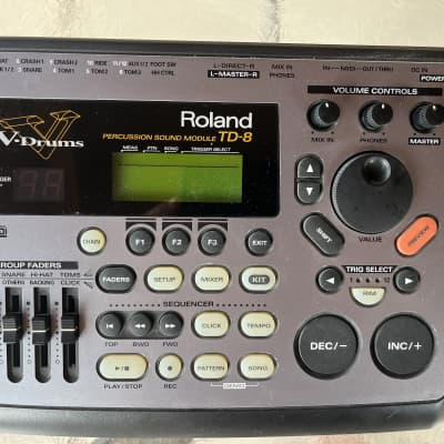 Roland TD-8 Drum Sound Module 1999 - 2005 - Silver