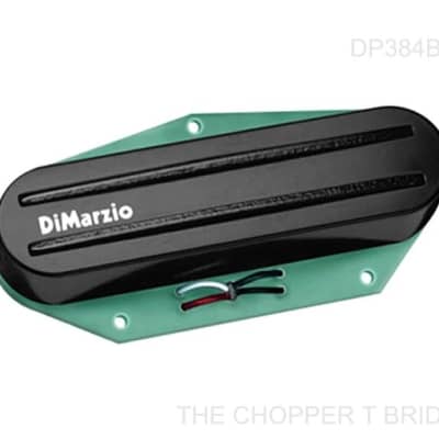 DiMarzio The Chopper T Tele Bridge Pickup DP384BK Black image 1