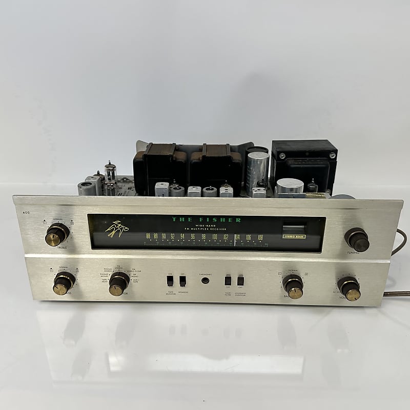 The Fisher 400 FM Multiplex Tube Receiver  			