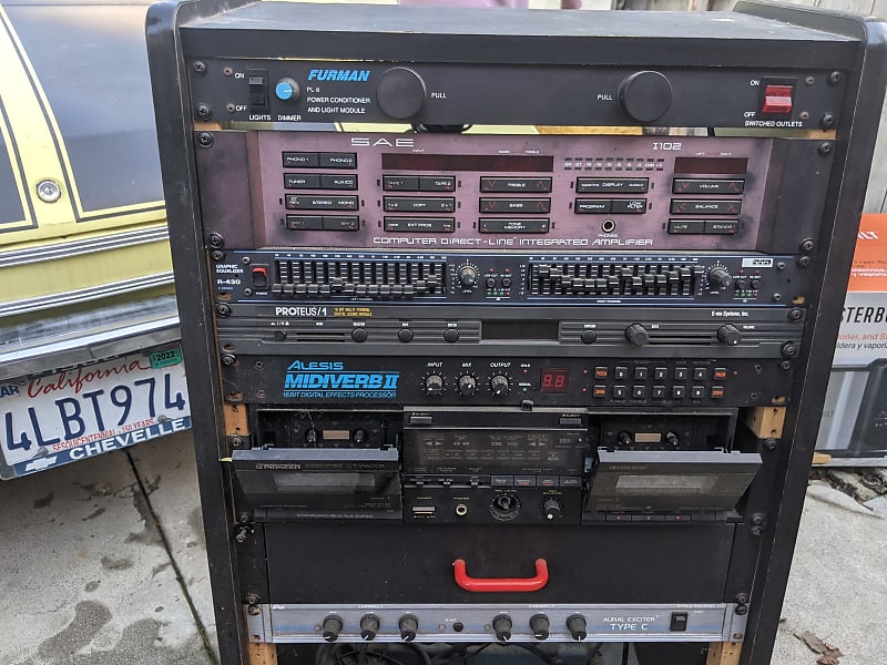 DOD R430 Graphic Equalizer EQ Late '80s Early '90s Black Reverb