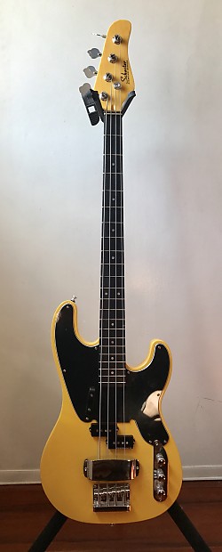 Schecter Model-T 4-String Bass Butterscotch image 1