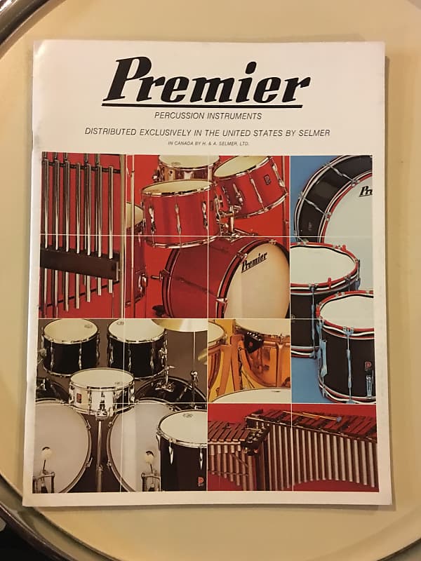 Premier Drums Catalog 1976 image 1