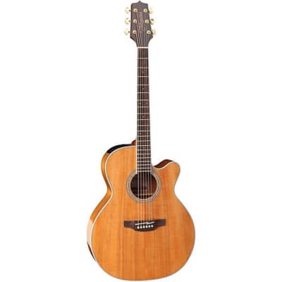 Takamine GN77KCE Mini Jumbo Acoustic-Electric Guitar Gloss Natural image 2