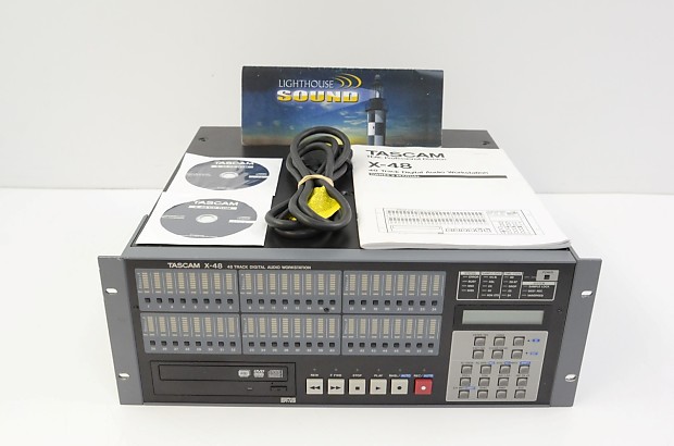 TASCAM X-48 48-Track 24-bit/96kHz Hybrid Hard Disk Recorder/Mixer