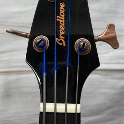 Breedlove Pursuit Exotic S Concerto Fretless Acoustic Electric Bass Guitar image 4
