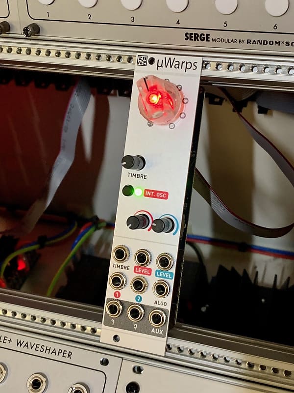 µWarps (Twists) 6hp Mutable Instruments Warps Clone - Natural Panel