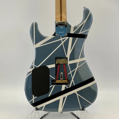 EVH 5150 Custom Frankenstrat ★ Blue, White & Black EVH | Reverb