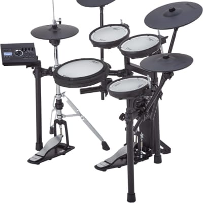 Roland TD-9KX2-S V-Tour Electronic Drum Set w/ DW Pedal & Throne