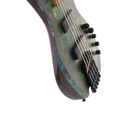 Cort Space 5 Headless Bass - Star Dust Green image 5