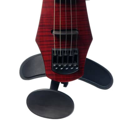 NS Design WAV 5-string Electric Violin - Transparent Red image 1