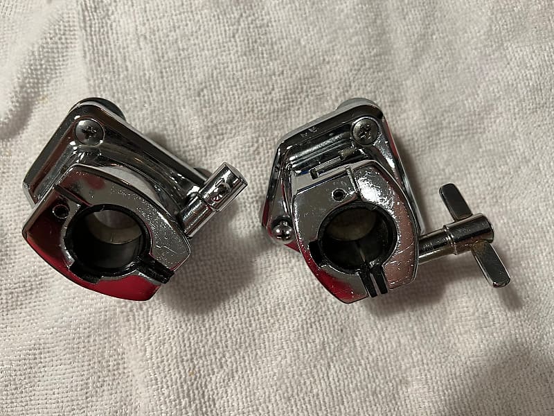 Pearl BT2 Tom Mounts 19861990s Chrome 3 Reverb