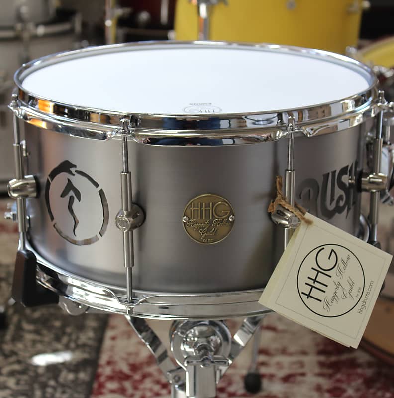 HHG Drums Rush Tribute 6.5x14" Carbon Steel Snare | Reverb
