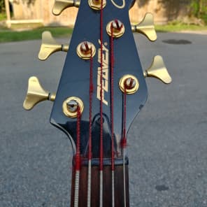 Peavey Cirrus Made in USA 5 String Walnut Bass Guitar image 12