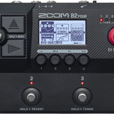 Reverb.com listing, price, conditions, and images for zoom-b2-four-bass-multi-effects-processor