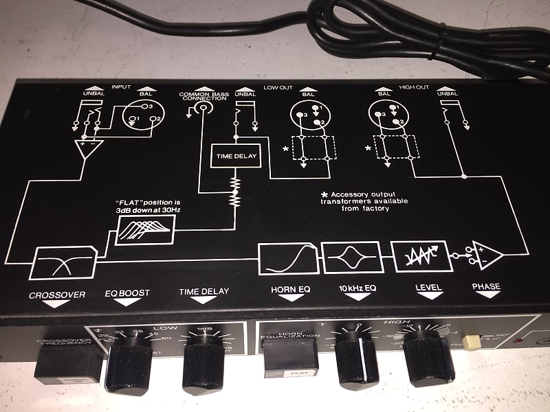 Vintage Electro-Voice XEQ-2 crossover 1980's Black | Reverb