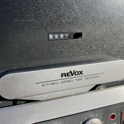 Vintage Revox B77 MKII Reel to Reel Tape Recorder Original *Ronnie Lane Studios* image 4