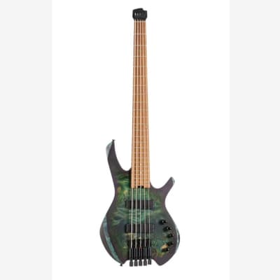 Cort Space 5 SDG | Artisan Series 5-String Bass Guitar, Star Dust Green. New with Full Warranty! image 2