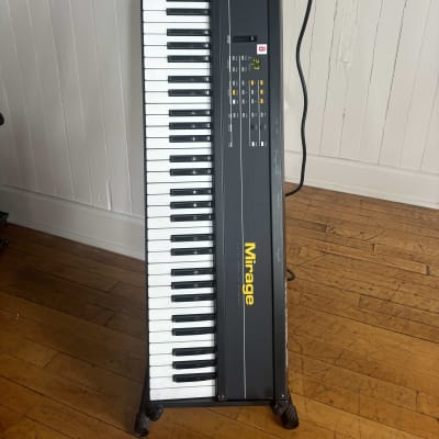 Ensoniq Mirage DSK-1 Digital Sampling Keyboard 1986 - Black