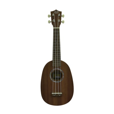 J&D Guitars Soprano Pineapple Ukulele - Mahogany Top & Body From CNZ Audio for sale