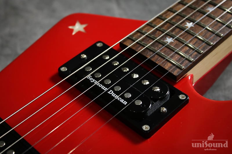 ギター ESP BangDream! Random Star Kasumi ESP Random Star Kasumi -LED- (ESP×BanG Dream! Collaboration Model