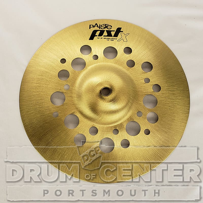Paiste PST X Splash Stack Cymbal Top 10" Reverb