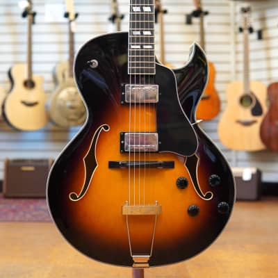 Eastman AR372CE-SB Archtop Electric Guitar Sunburst w/Kent Armstrong Pickups, Hard Case image 1