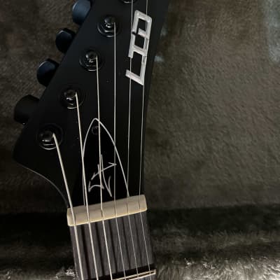 ESP LTD James Hetfield Snakebyte Electric Guitar - Satin Black image 3